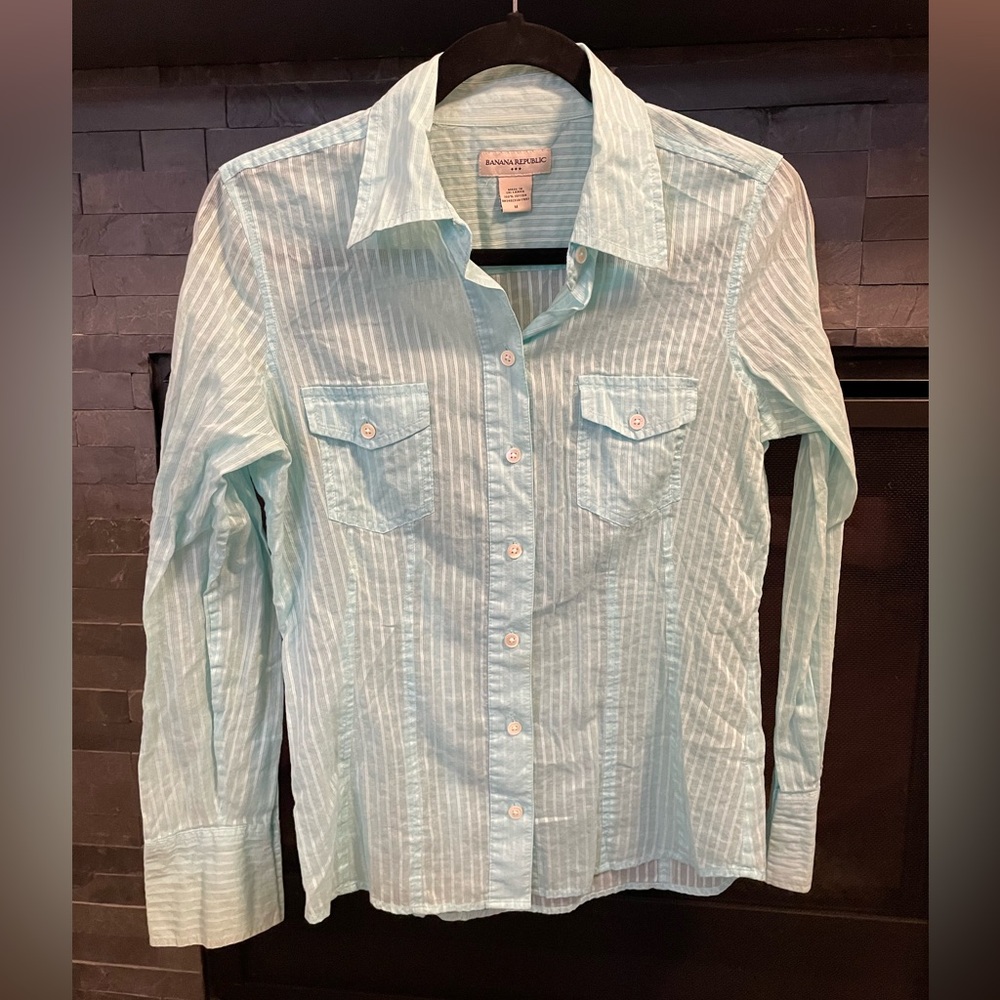 Banana Republic Button-Down Shirt - Size M